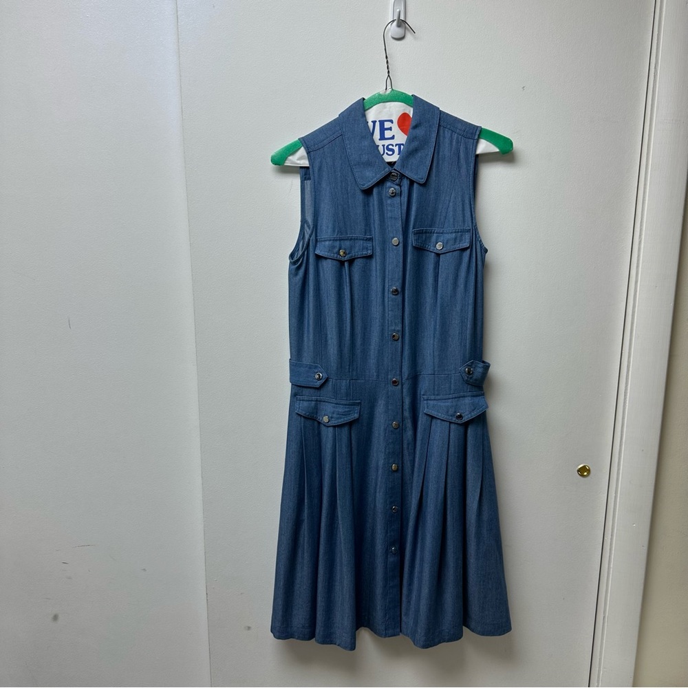 Karen Millen Women's Dress Blue Size 6